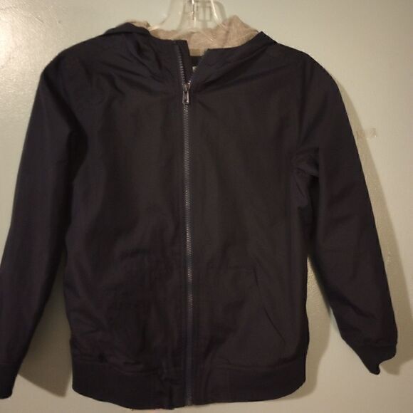 Old navy boys lined windbreaker with hood - Picture 1 of 6